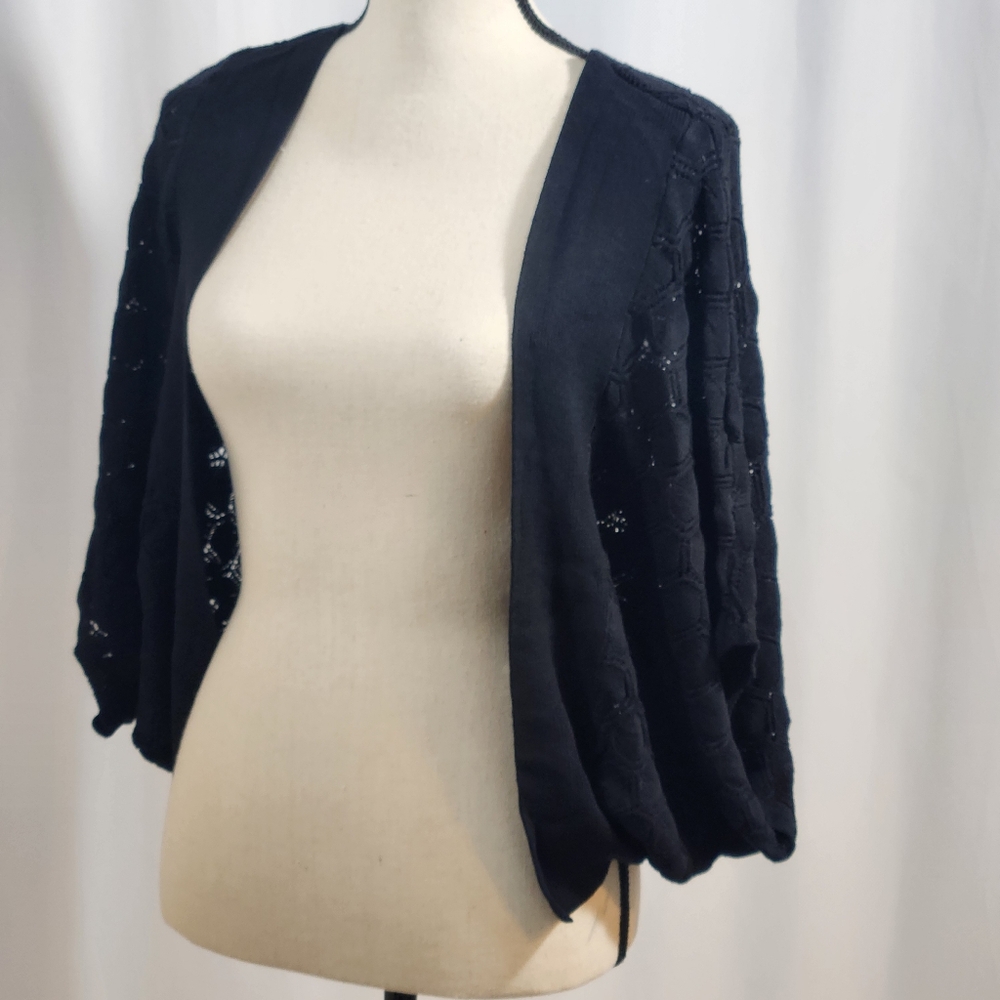 NWT Grace Karin Black Shrug
